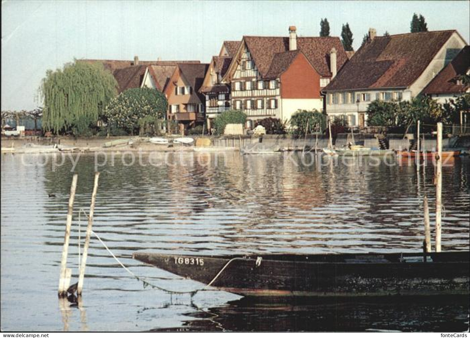 12593217 Ermatingen Oberstaad Landesteg Bootsanlegestelle Ermatingen - Autres & Non Classés