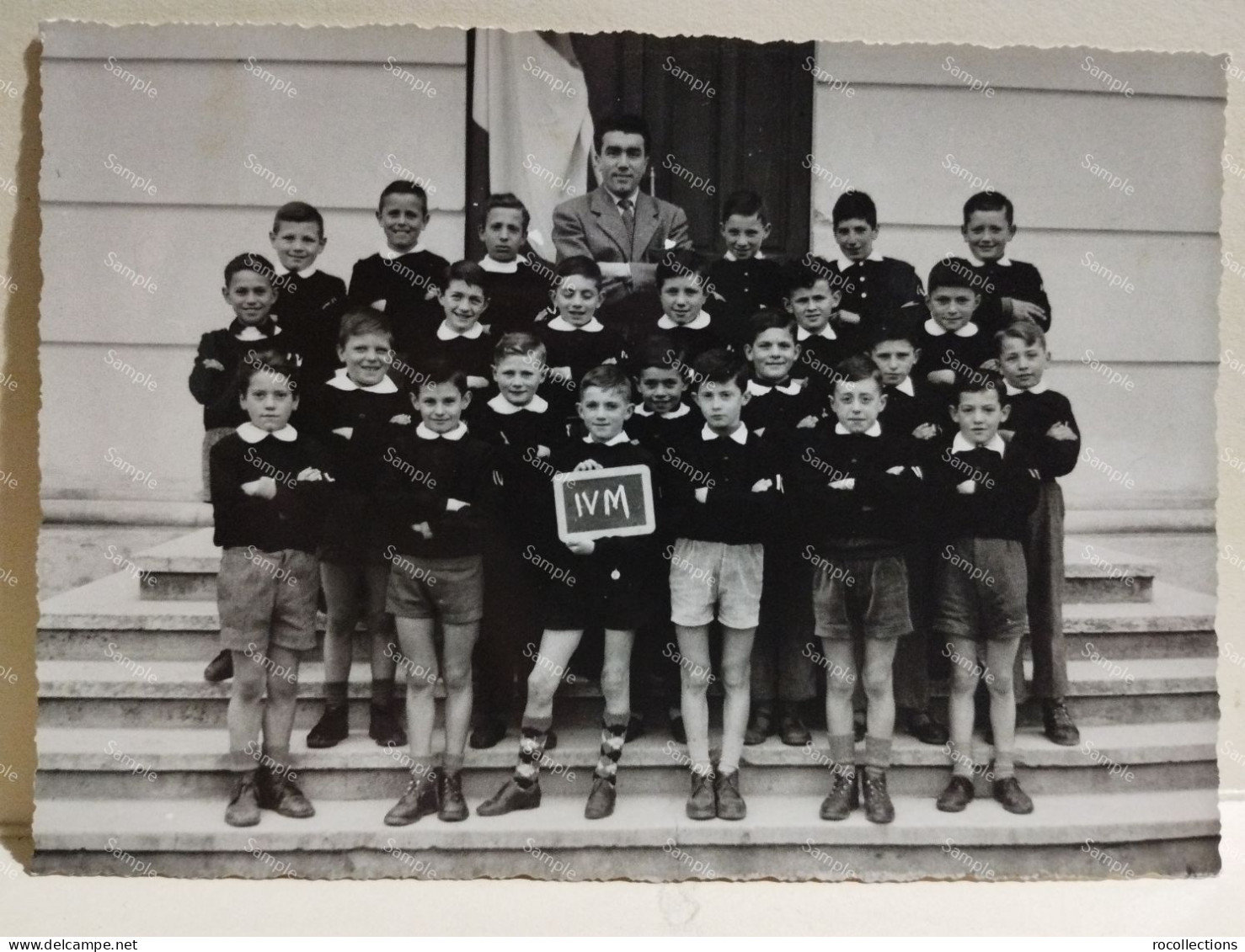 Italy Italia Foto MONZAMBANO (Mantova) 12 Aprile 1957. Scuola ? Da Identificare. 145x103 Mm - Europa