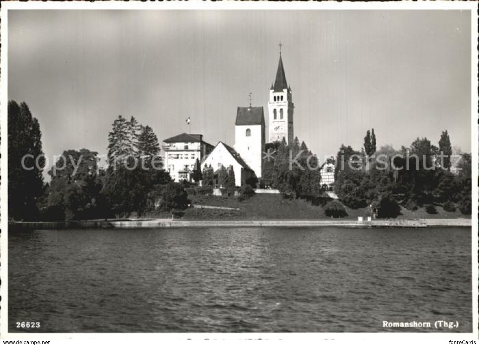 12590927 Romanshorn TG Kirche Bodensee Romanshorn - Other & Unclassified