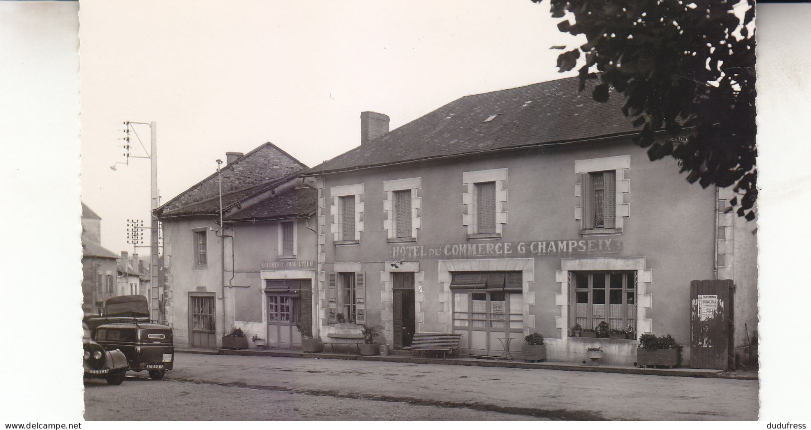 LINARDS HOTEL CHAMPEIX          RARE  FORMAT CPA - Andere & Zonder Classificatie