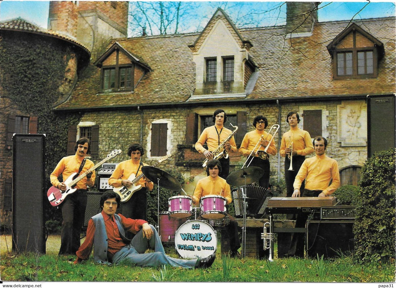 Orchestre  LES WIMPYS    (40)  SOUPROSSE - Musique Et Musiciens