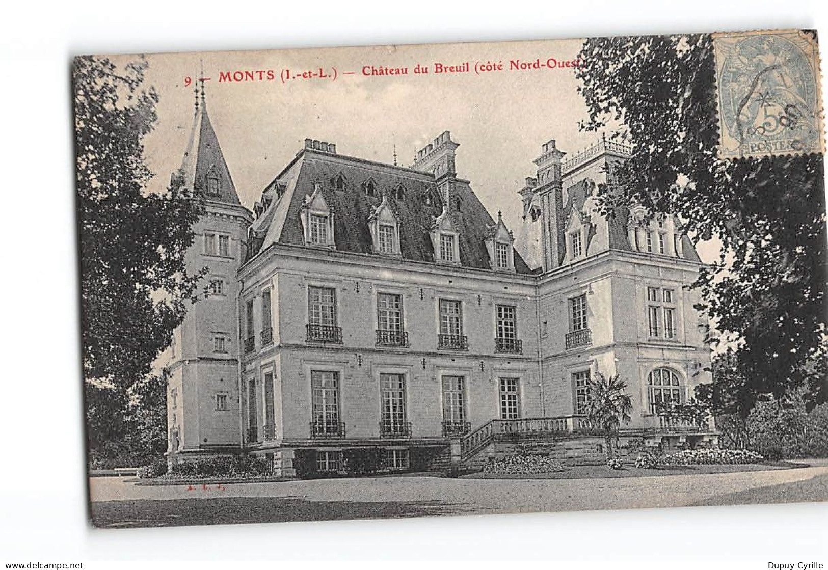 MONTS - Château Du Breuil - état - Autres & Non Classés