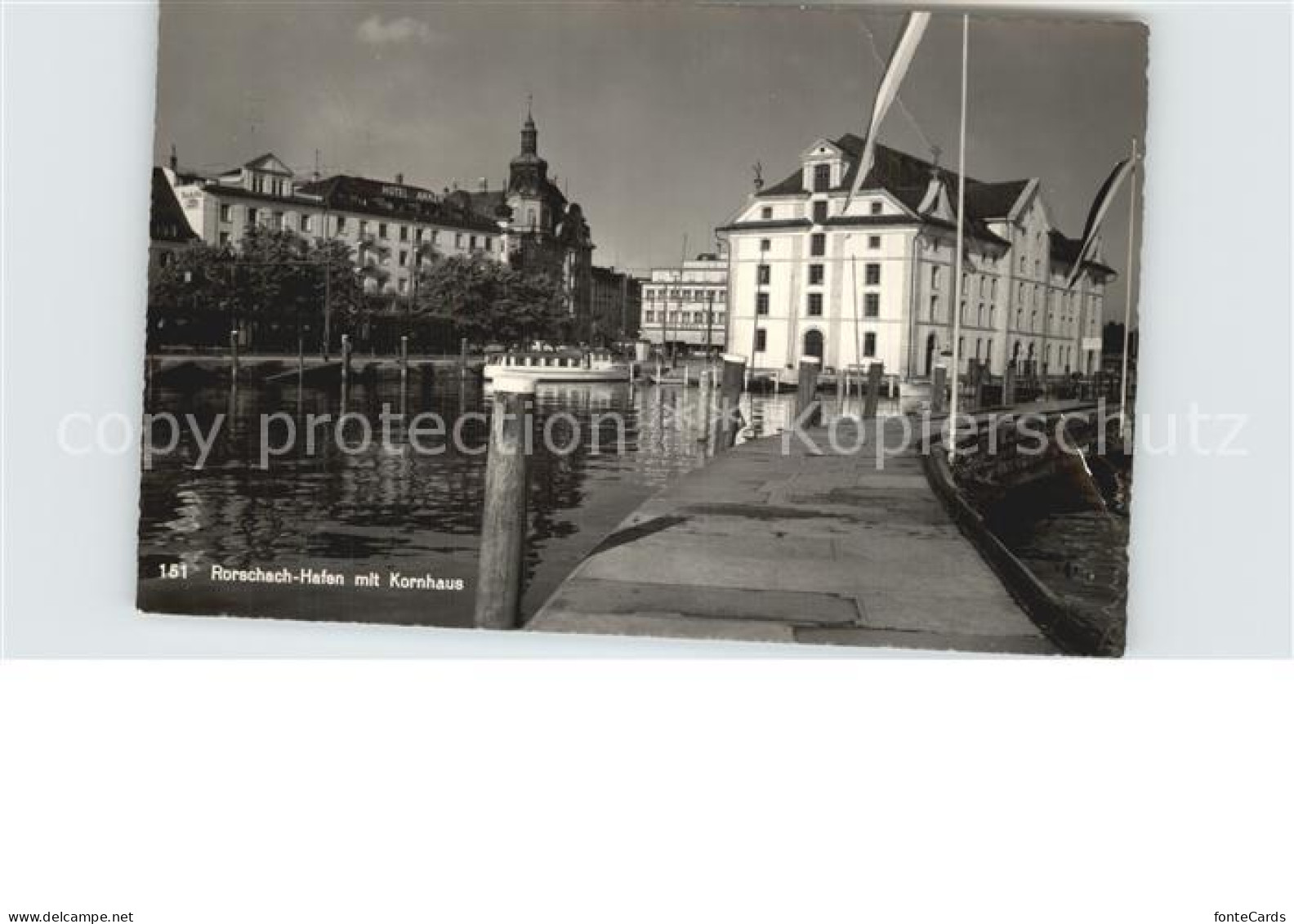 12589547 Rorschach Bodensee Hafen Mit Kornhaus Rorschach Bodensee - Sonstige & Ohne Zuordnung