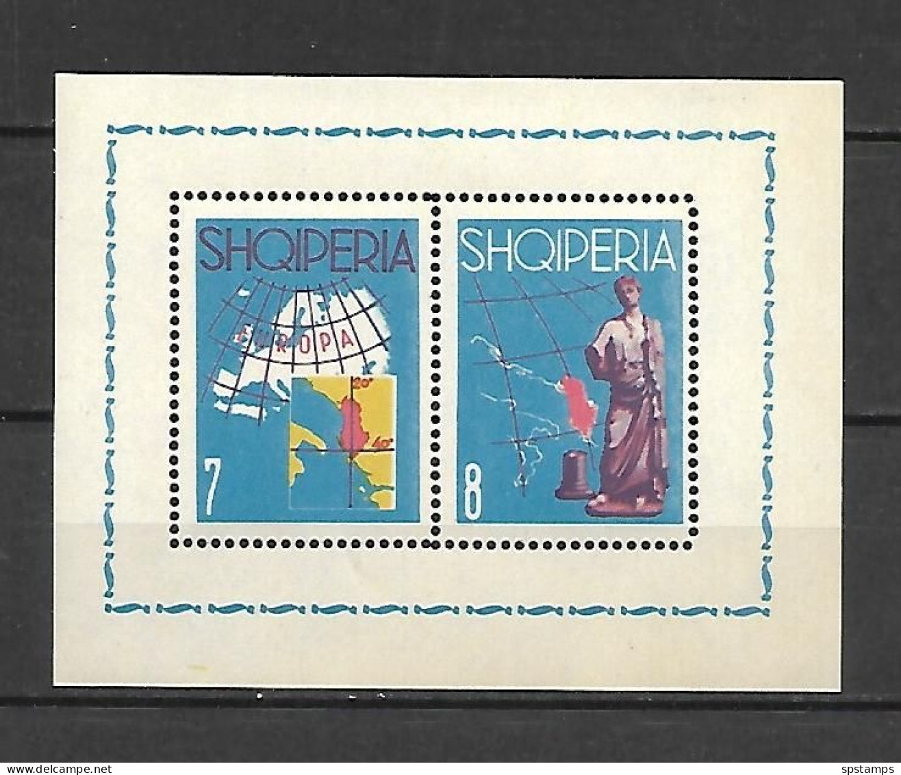 Albania 1962 Europa MS MNH - 1962