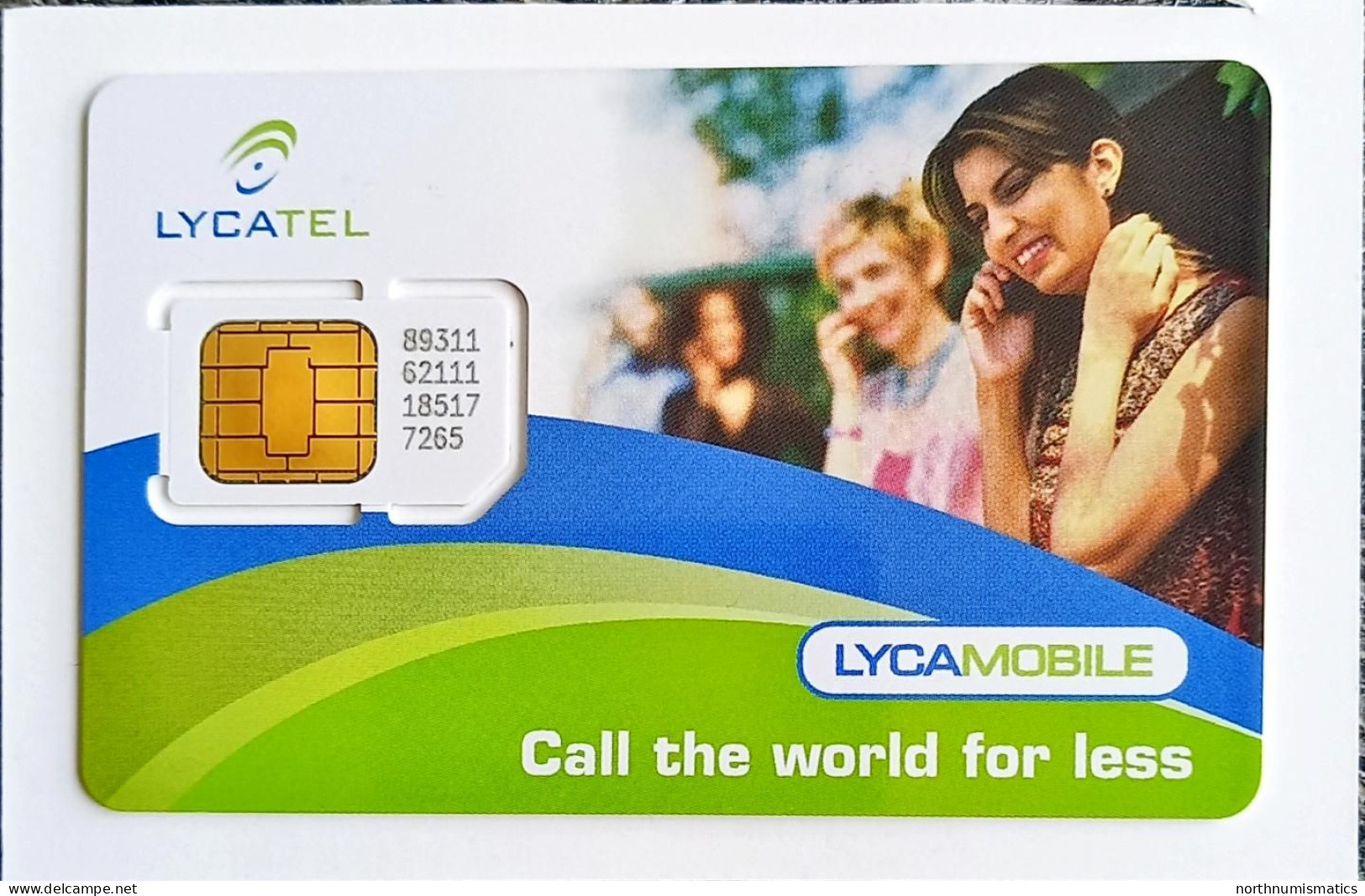 United Kingdom Lycatel Gsm Original Chip Sim Card - Collections