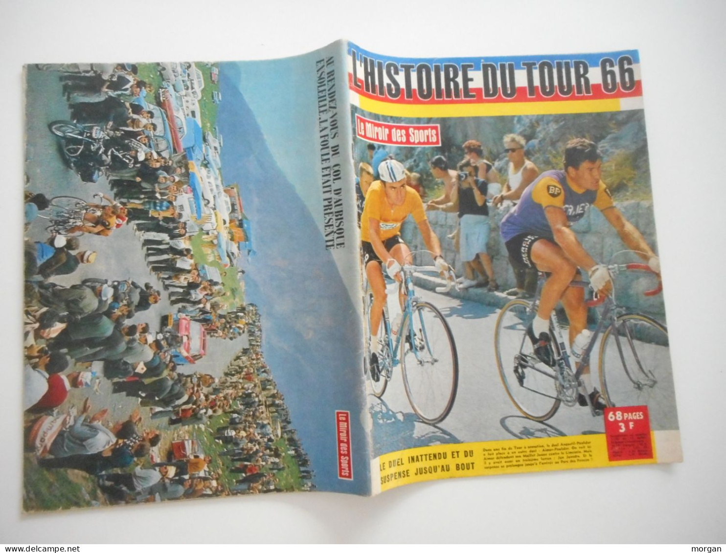 CYCLISME, TOUR DE FRANCE 1966, L'HISTOIRE DU TOUR 66, MIROIR DES SPORTS, REVUE BE ILLUSTREE