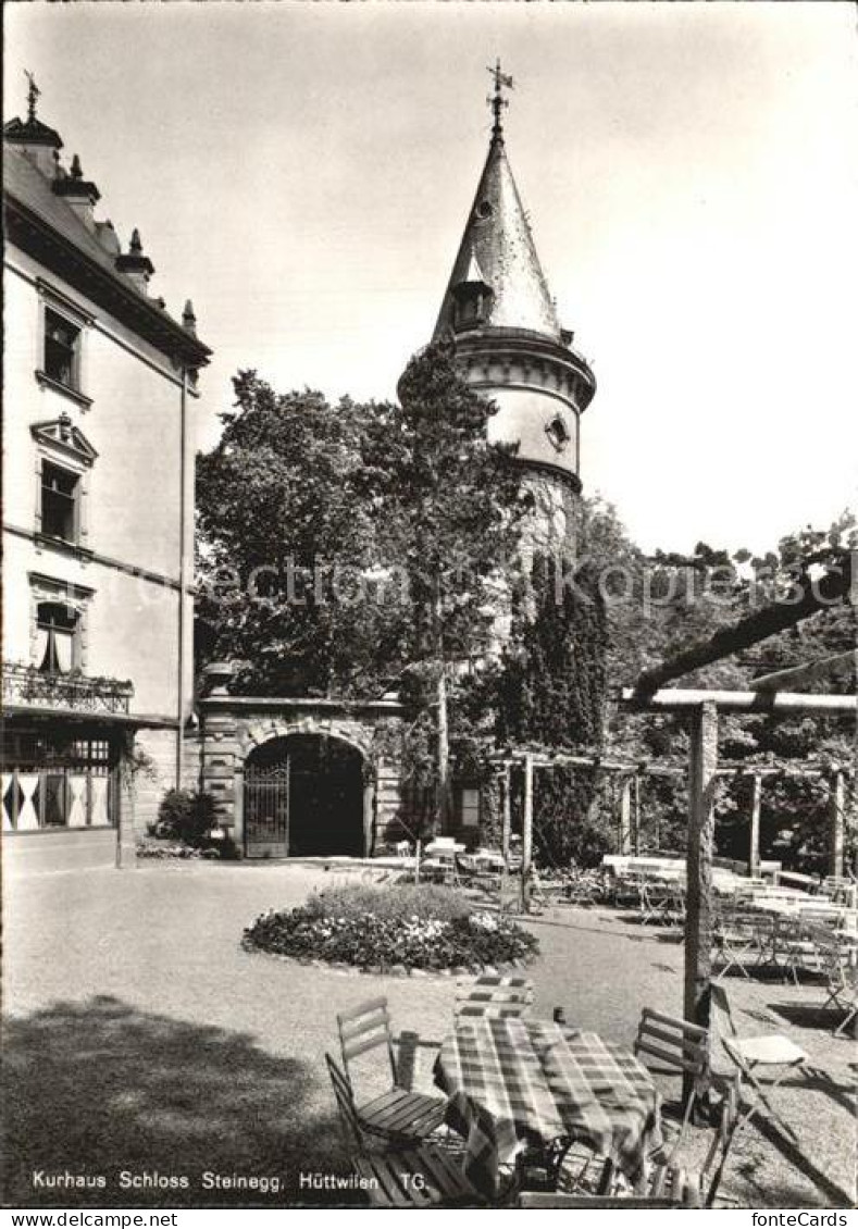 12588357 Steinegg Huettwilen TG Kurhaus Schloss Terrasse Turm Huettwilen - Other & Unclassified