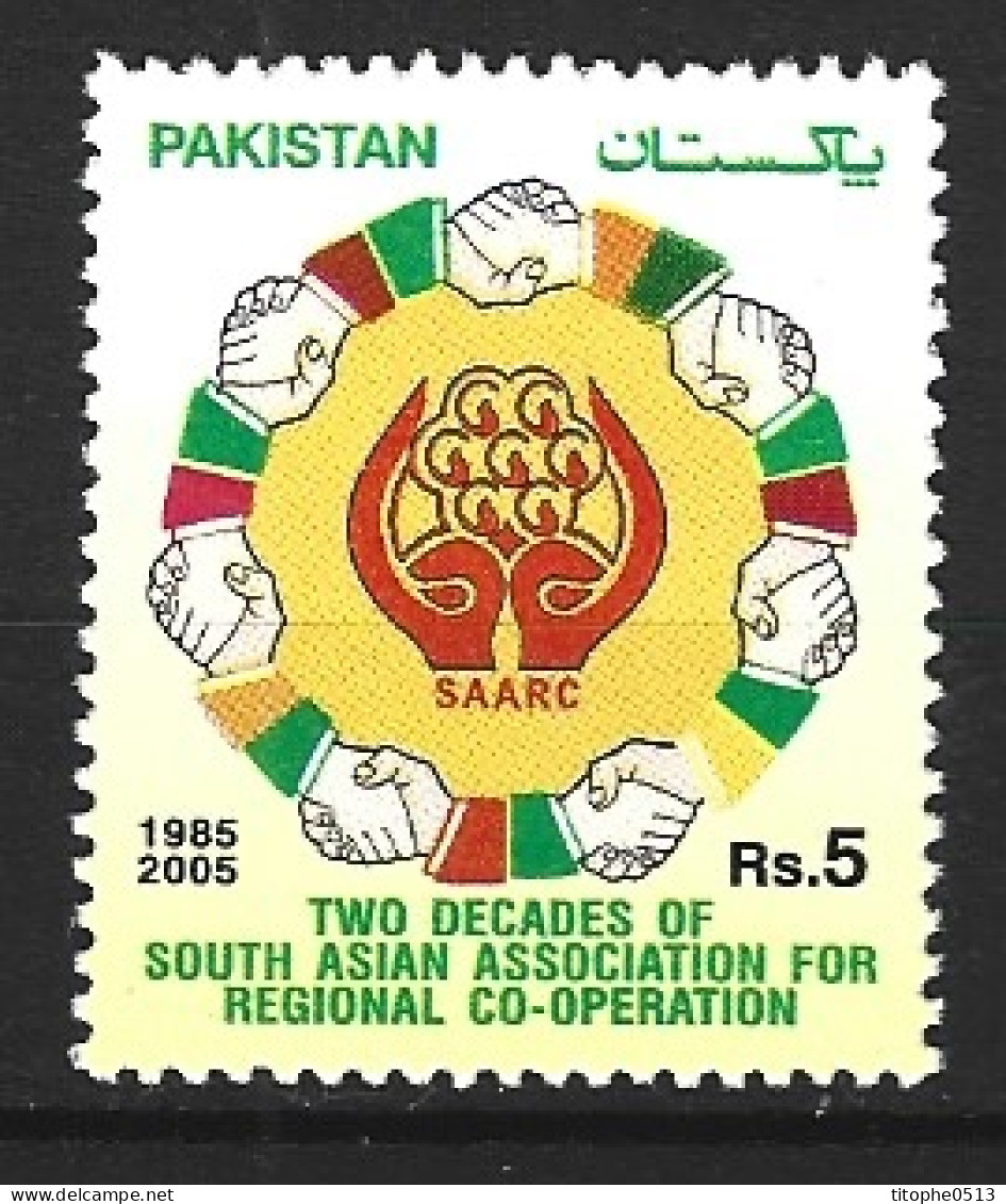 PAKISTAN. N°1210 De 2005. SAARC. - Pakistan