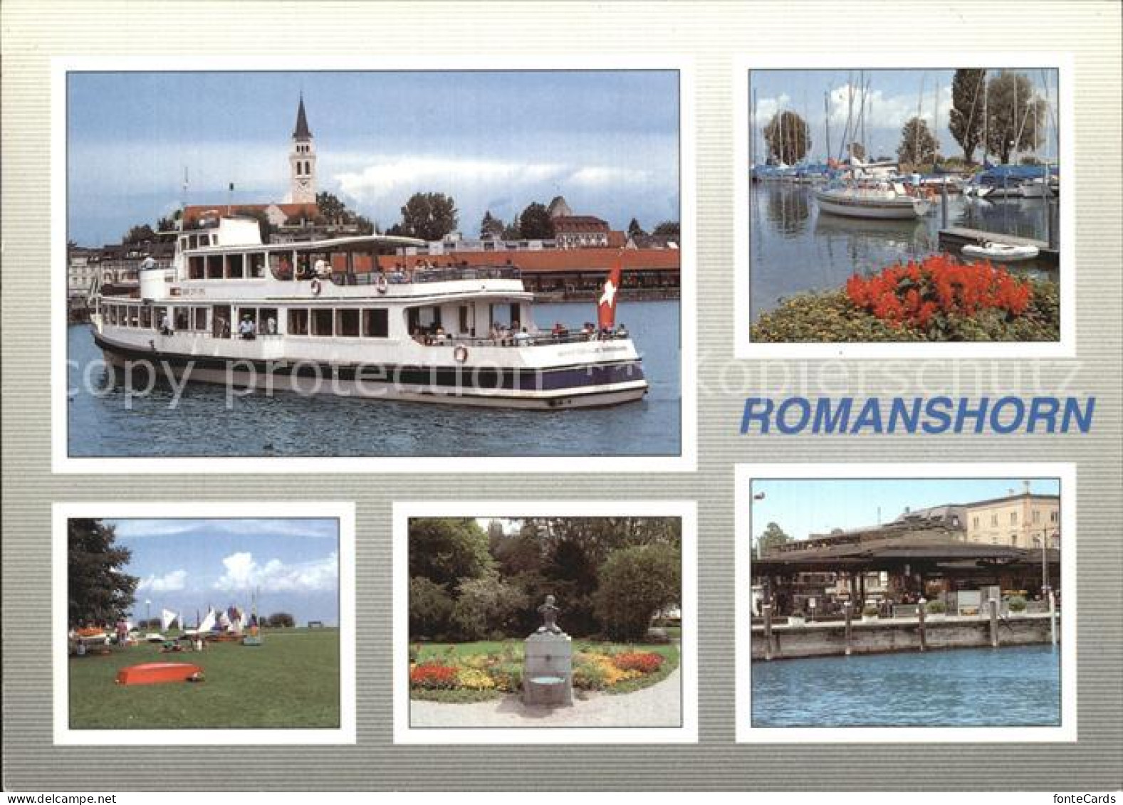 12587577 Romanshorn Bodensee Faehrschiff Soldatendenkmal Park Hafen Romanshorn - Autres & Non Classés