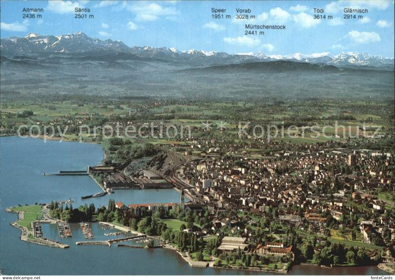 12587547 Romanshorn Bodensee Flugaufnahme Saentis Romanshorn - Other & Unclassified