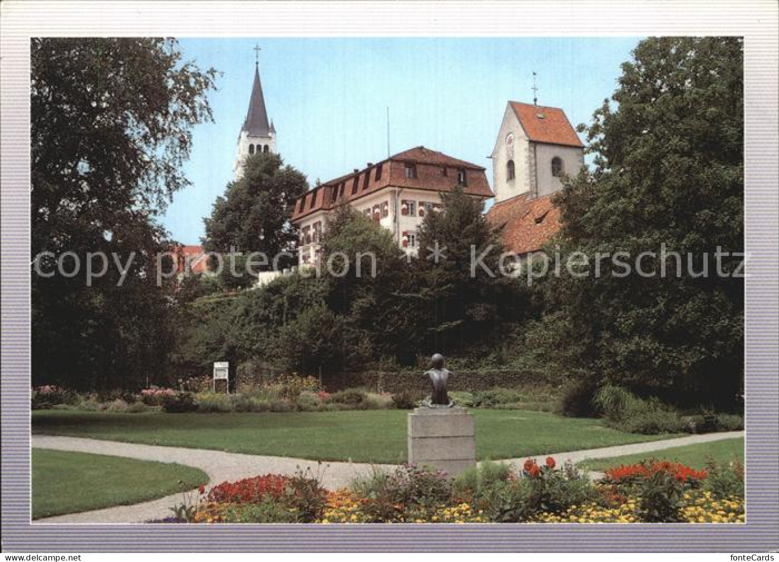 12587517 Romanshorn TG Parkpromenade Schloss Katholische Kirche Romanshorn - Other & Unclassified