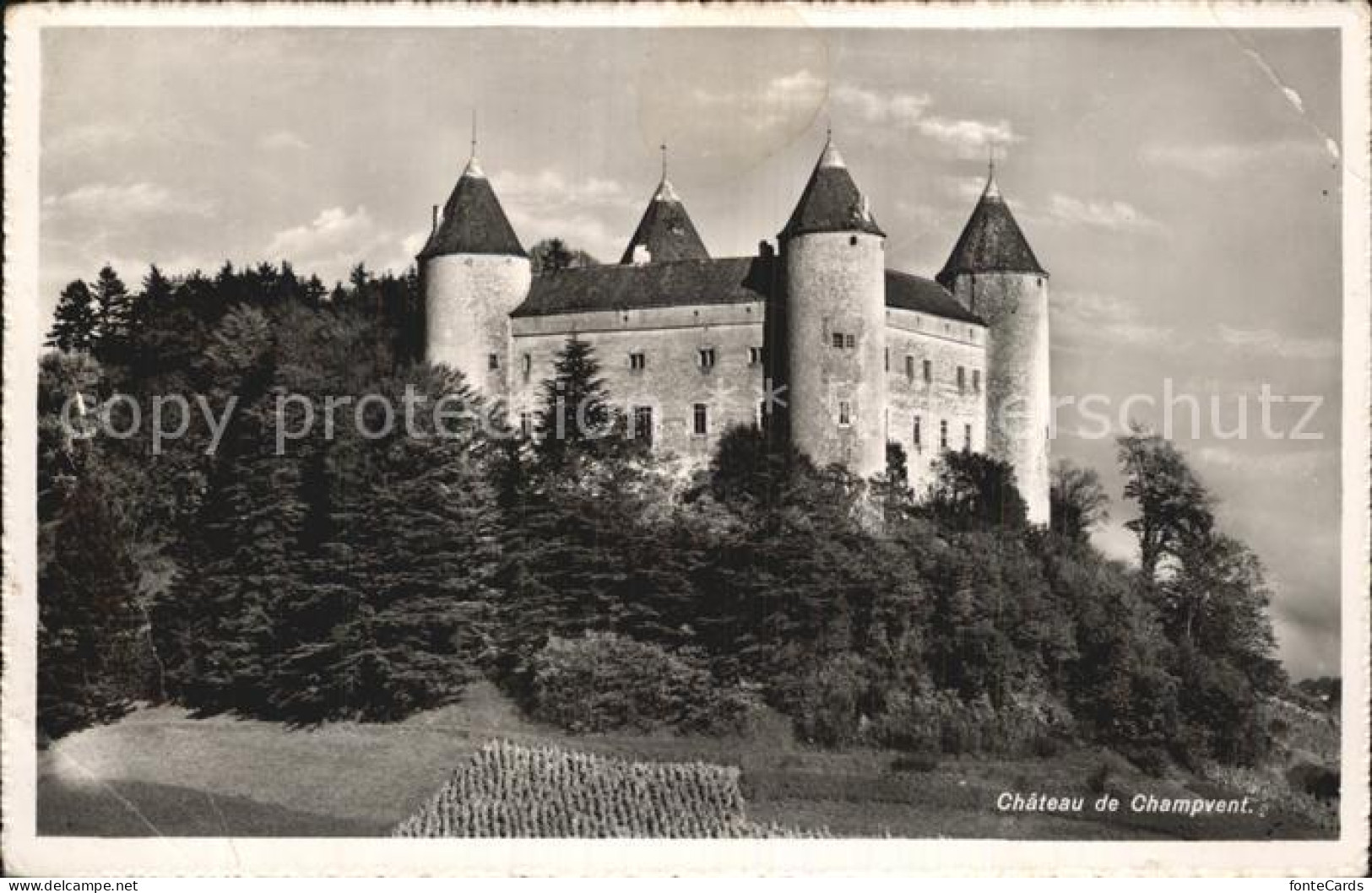 12586287 Champvent Chateau Schloss Champvent - Autres & Non Classés