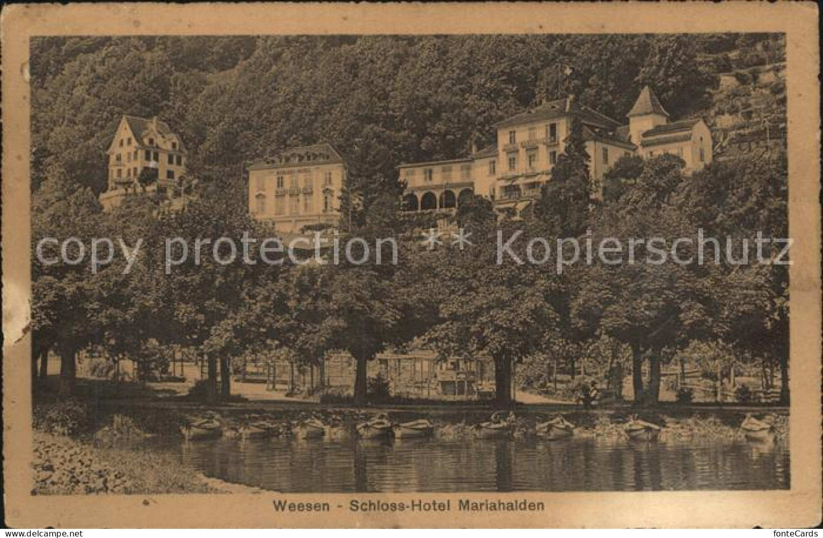 12585267 Weesen SG Schlosshotel Mariahalden Weesen SG - Autres & Non Classés