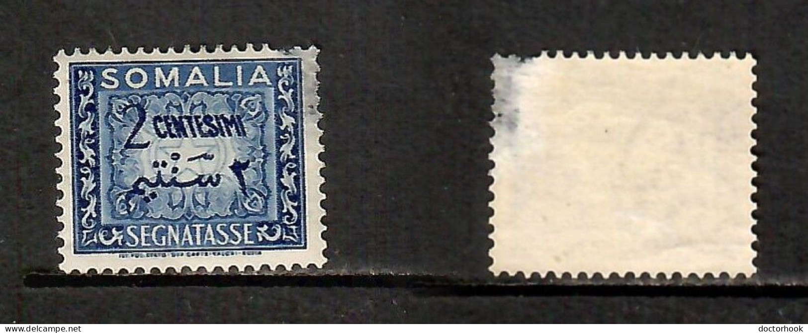 SOMALIA    Scott # J 56* MINT HINGED THIN (CONDITION PER SCAN) (Stamp Scan # 1045-10) - Somalië