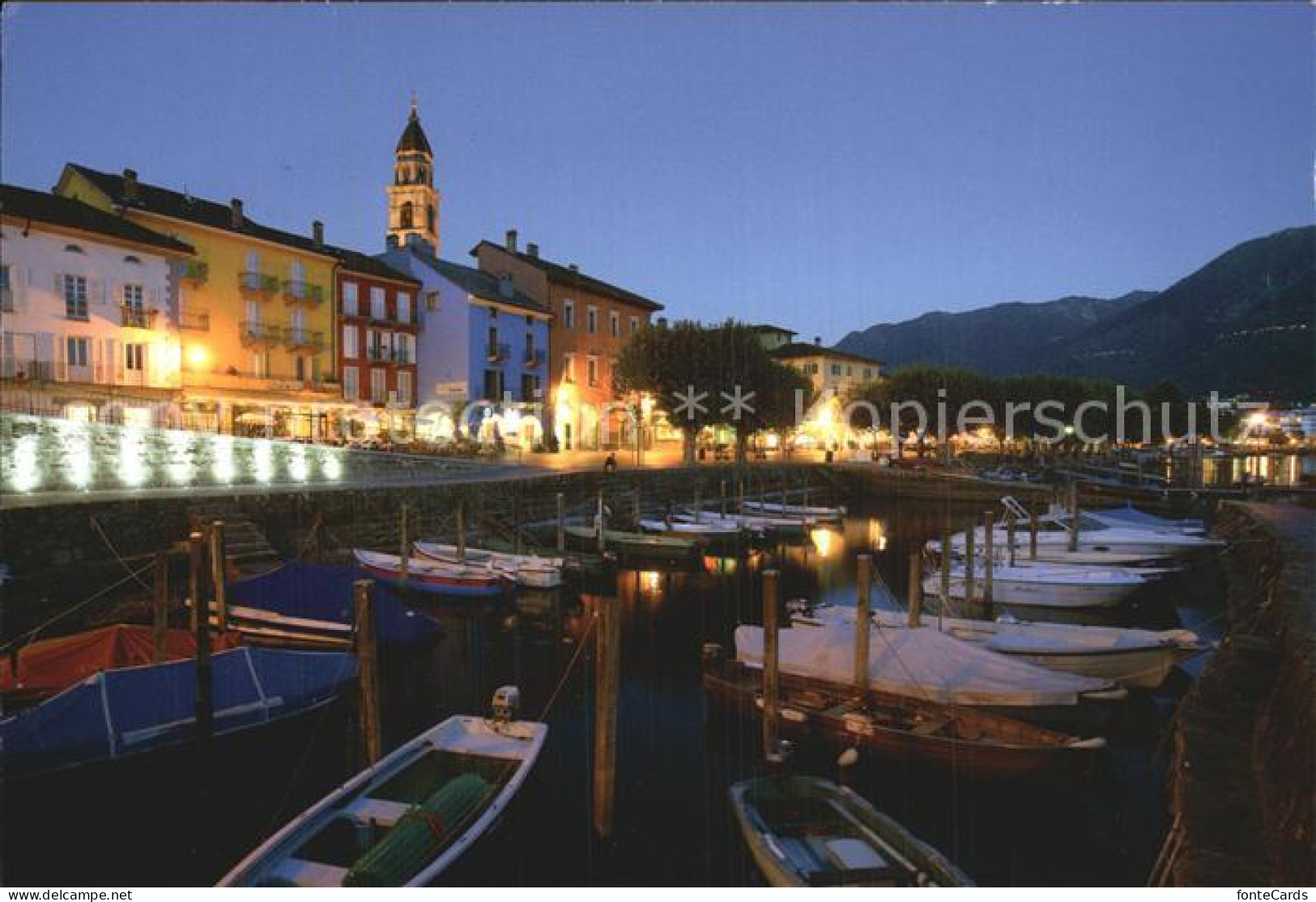 12581537 Ascona Lago Maggiore Hafen Ascona - Autres & Non Classés