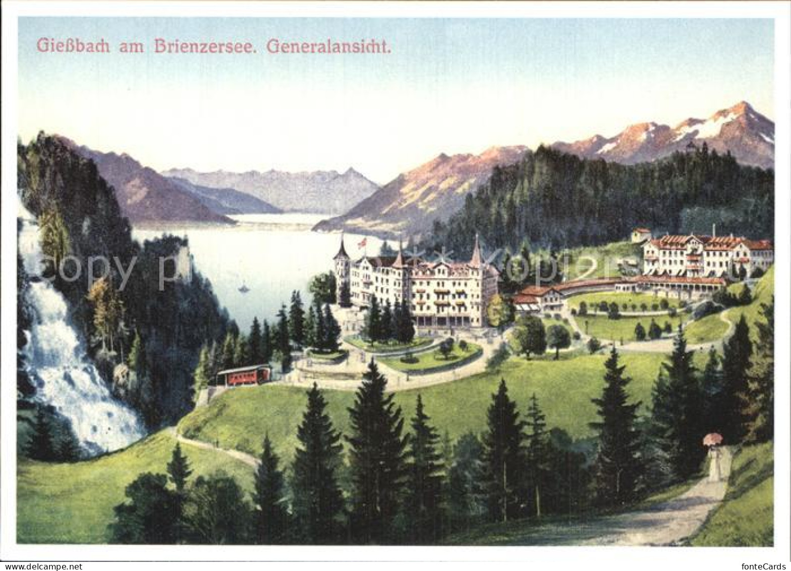 12581517 Giessbach Grand Hotel Panorama  Brienz - Autres & Non Classés