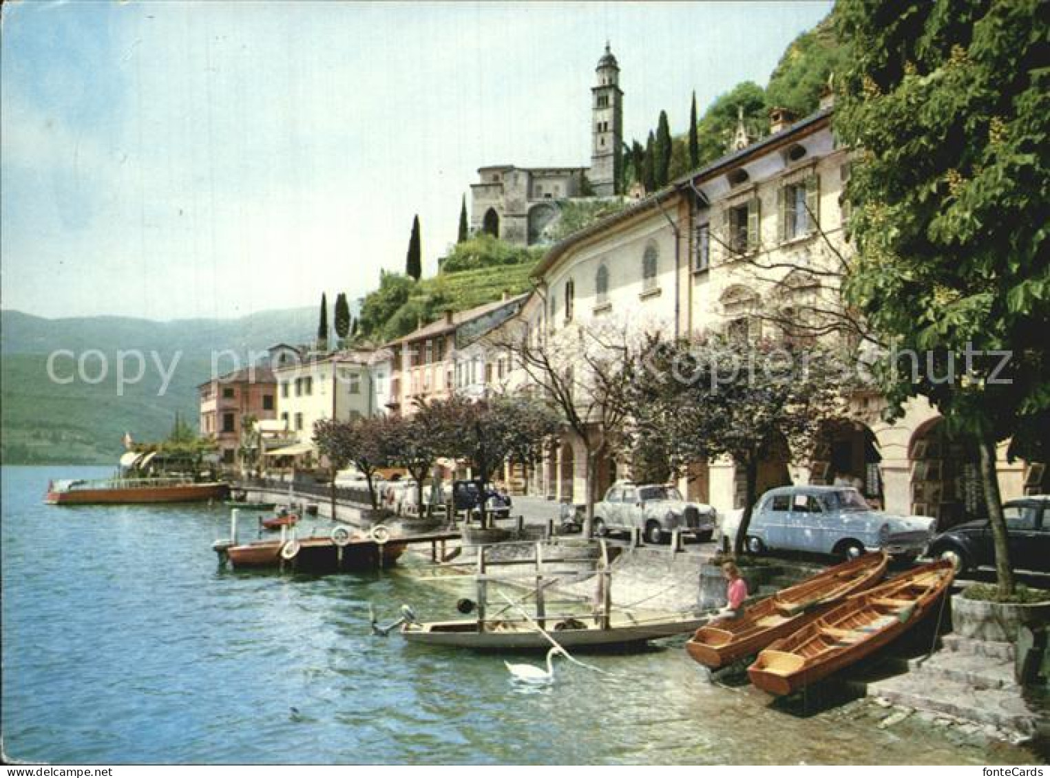 12580917 Morcote Lago Di Lugano Partie Am See Morcote Lago Di Lugano - Andere & Zonder Classificatie
