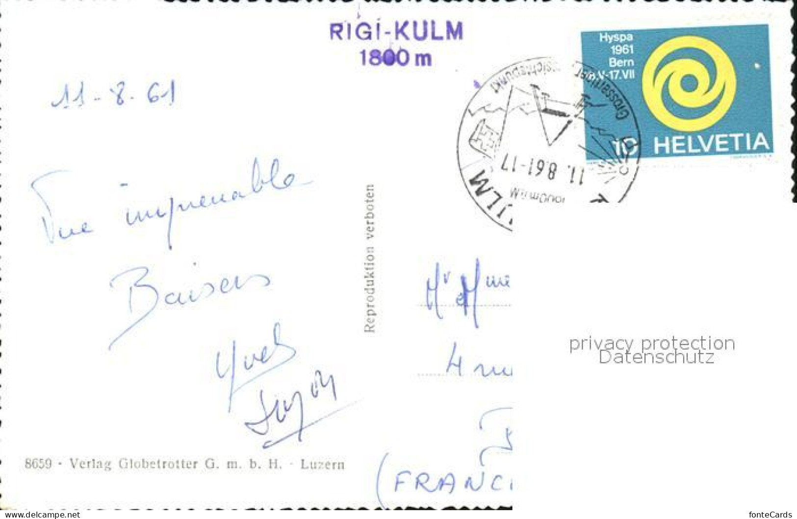 12578557 Rigi Kulm Mit Urneralpen Rigi Kulm - Andere & Zonder Classificatie