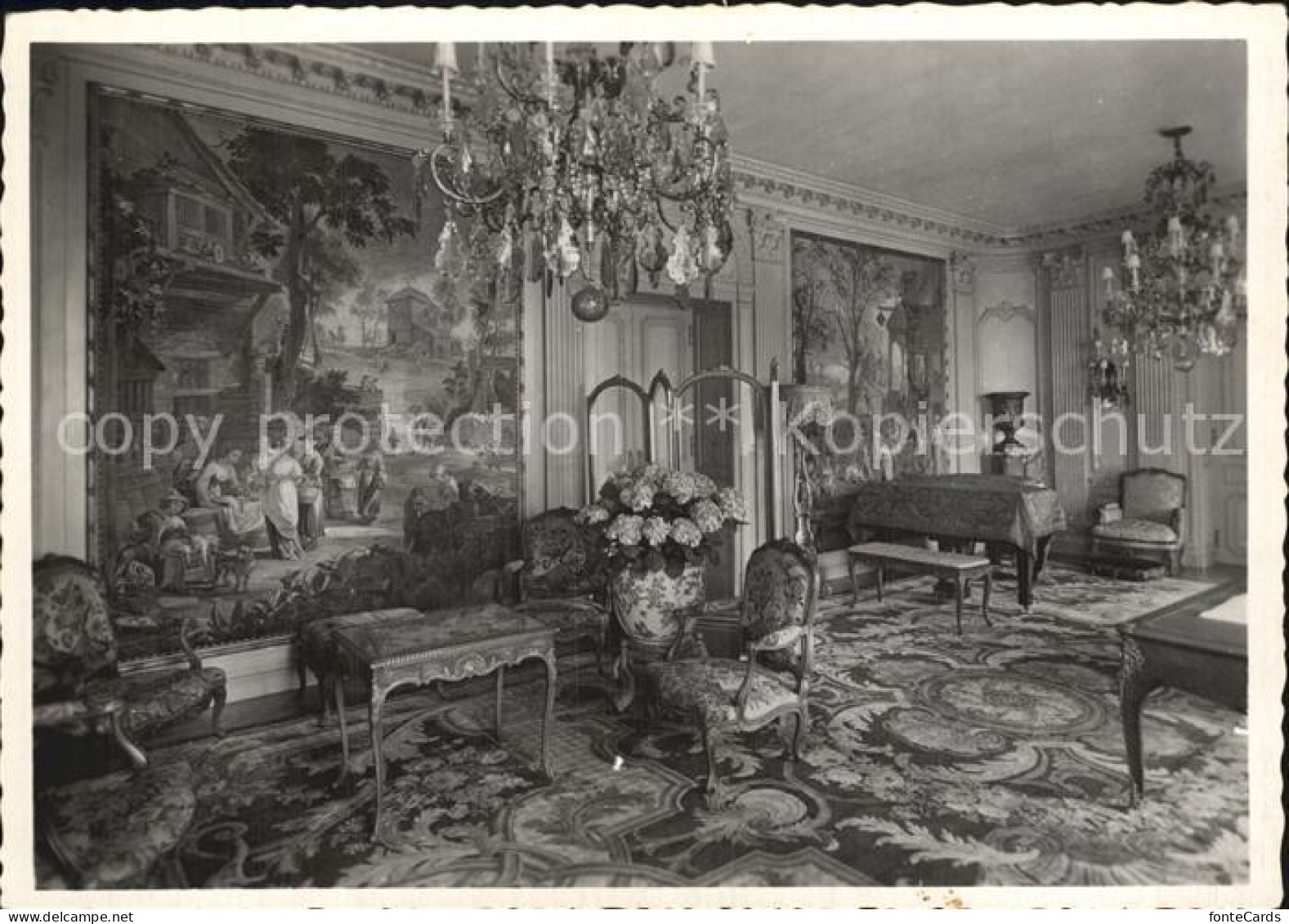 12578067 Salenstein TG Schloss Eugensberg Grosser Salon  Salenstein - Sonstige & Ohne Zuordnung