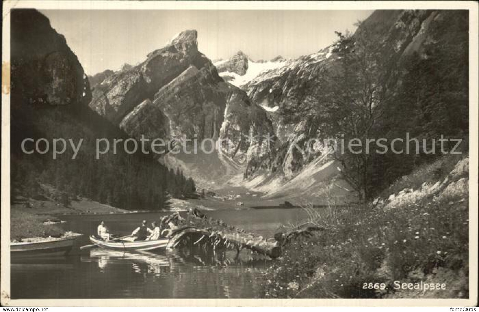 12577957 Seealpsee Panorama Bootspartie Schwende - Andere & Zonder Classificatie