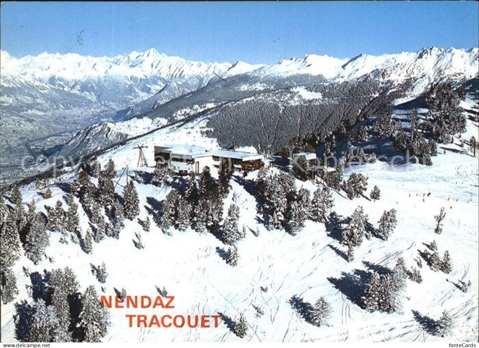 12577037 Tracouet Nendaz Station Superieure Du Telecabine Du Tracouet Et La Plai - Sonstige & Ohne Zuordnung