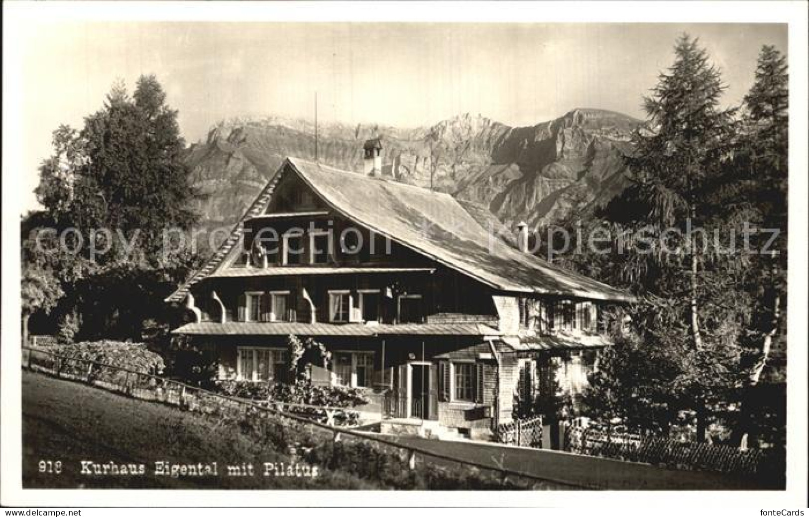 12576847 Eigenthal Kurhaus Eigenthal Mit Pilatus Eigenthal - Andere & Zonder Classificatie