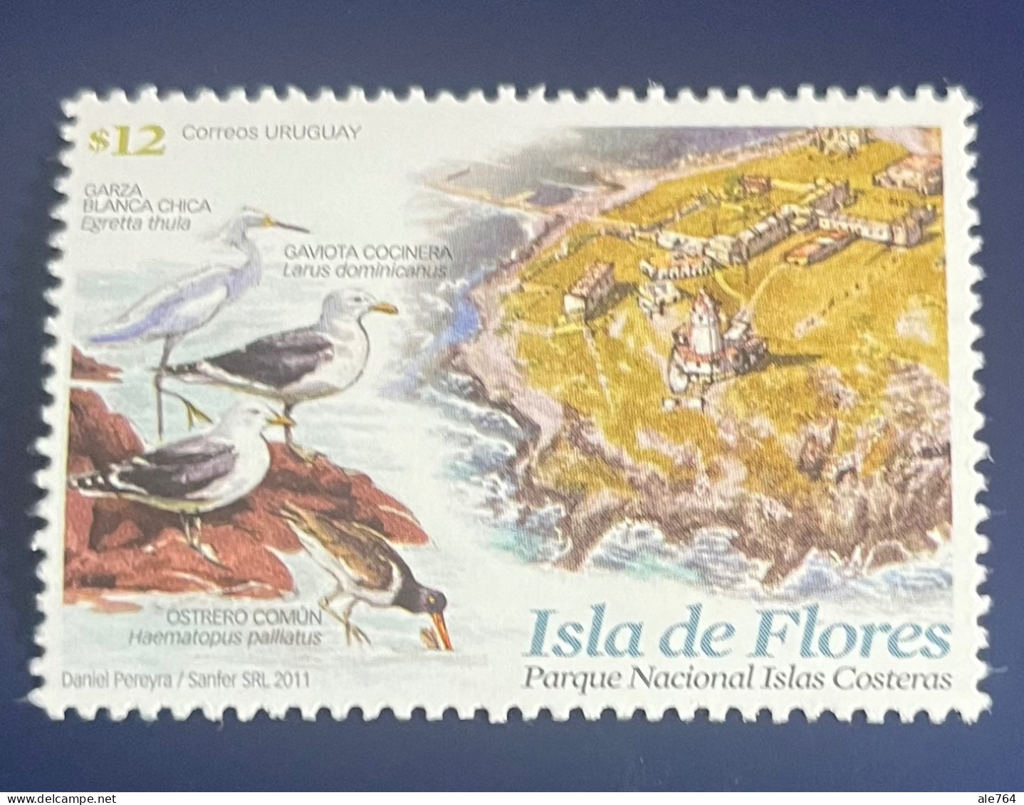 Uruguay 2011, Isla De Flores, National Park, Sc 2352, MNH. - Uruguay