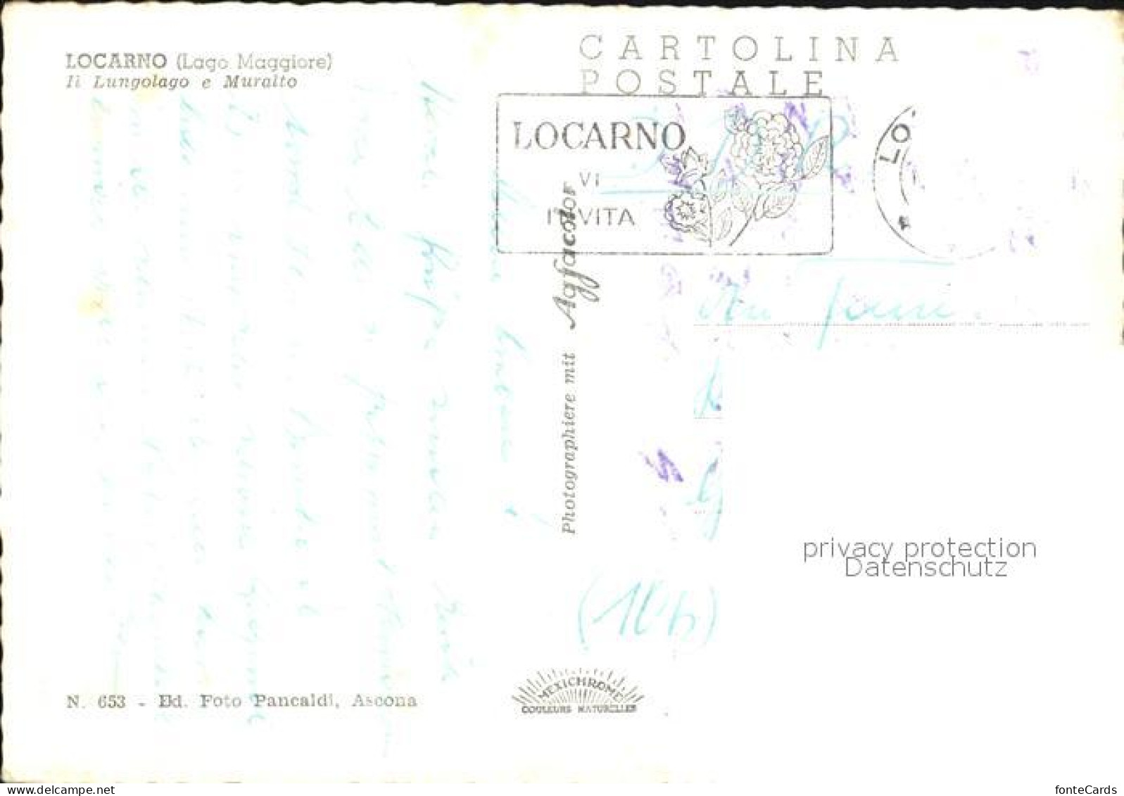 12573197 Locarno Lago Maggiore Teilansicht  Locarno - Sonstige & Ohne Zuordnung