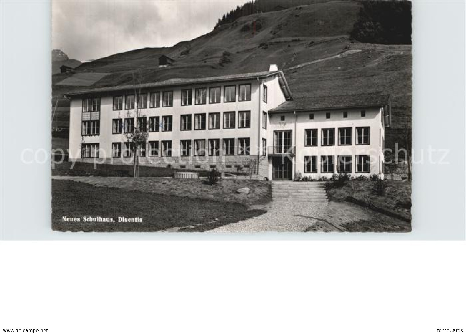 12571897 Disentis GR Neues Schulhaus Disentis GR - Sonstige & Ohne Zuordnung