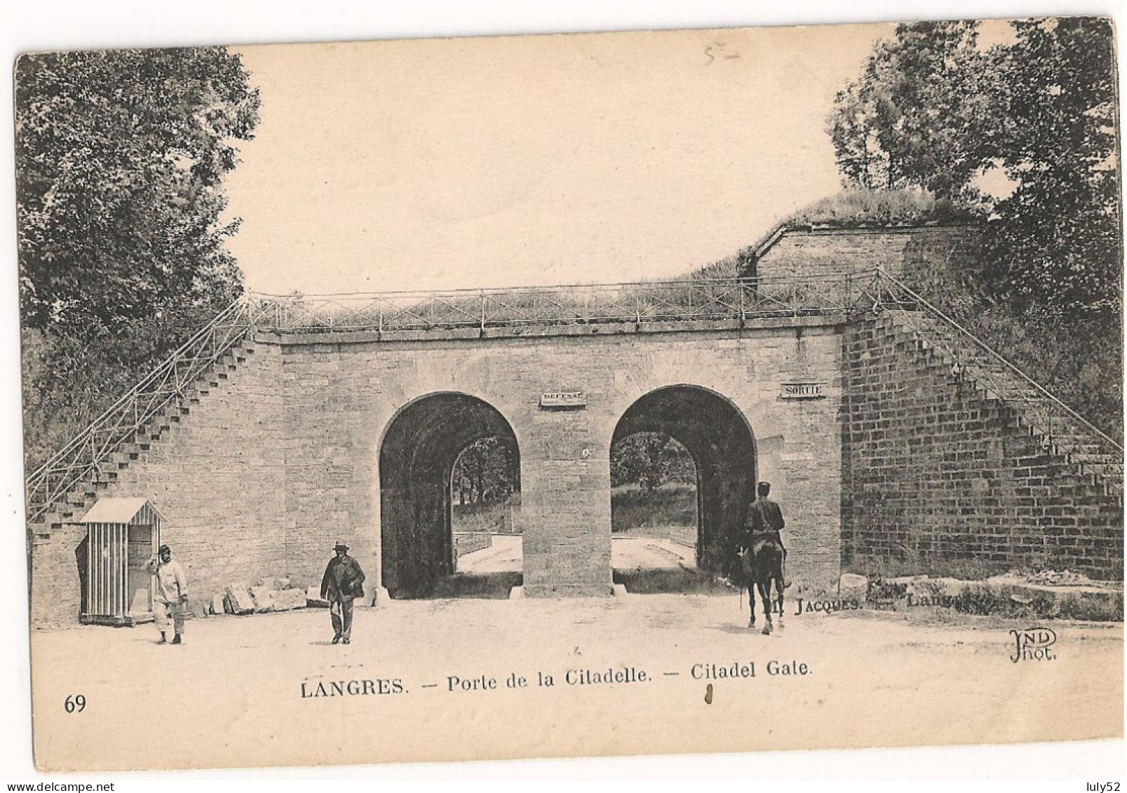 Langres Porte De La Citadelle - Langres