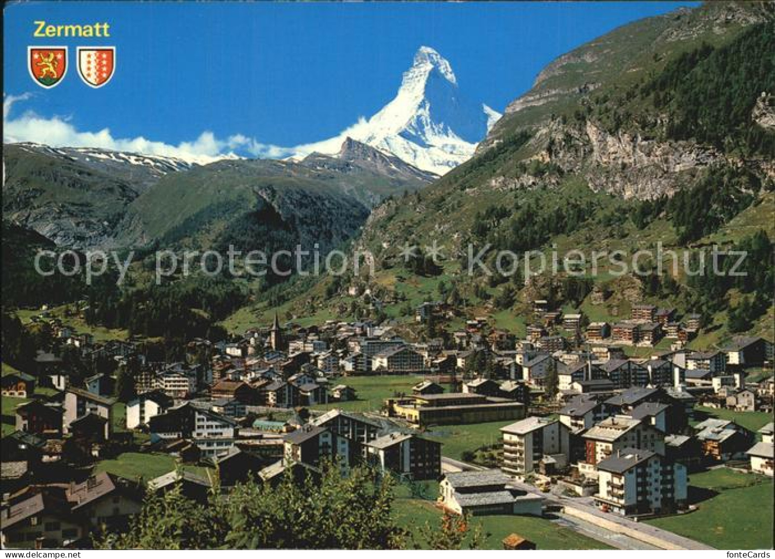 12564567 Zermatt VS Panorama Matterhorn Zermatt - Autres & Non Classés