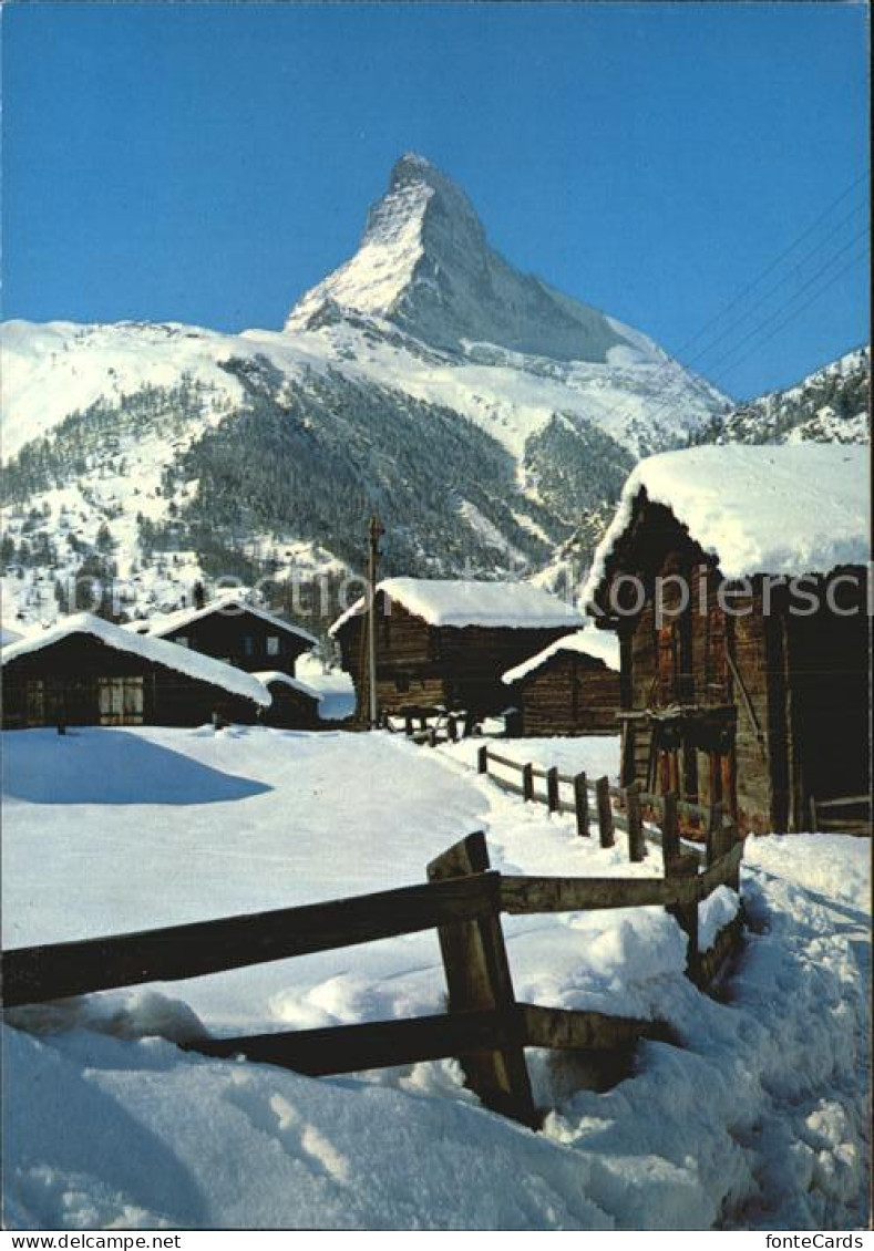 12563697 Zermatt VS Mit Matterhorn Zermatt - Sonstige & Ohne Zuordnung