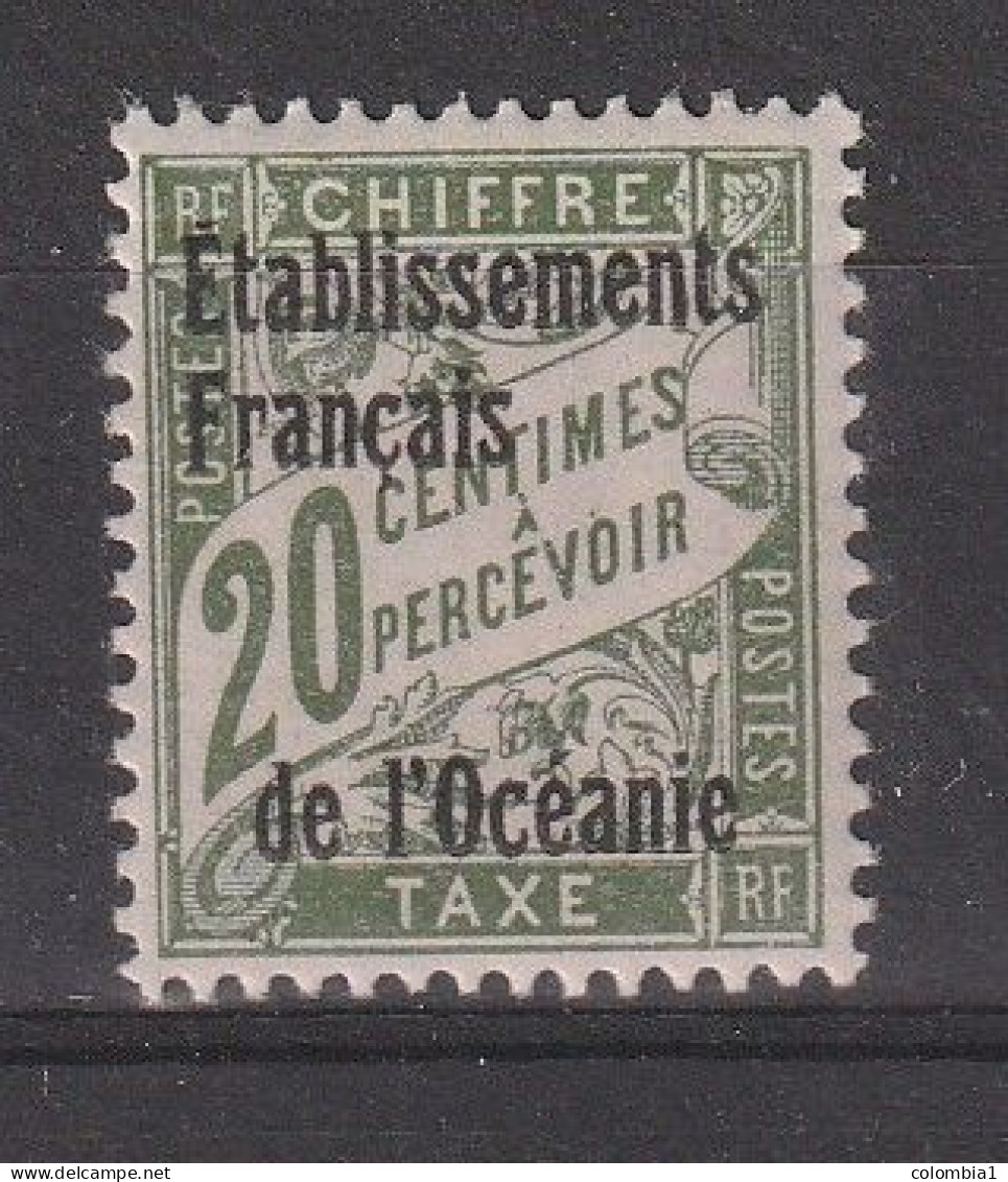 OCEANIE YT TAXE 3 Neuf ** - Timbres-taxe