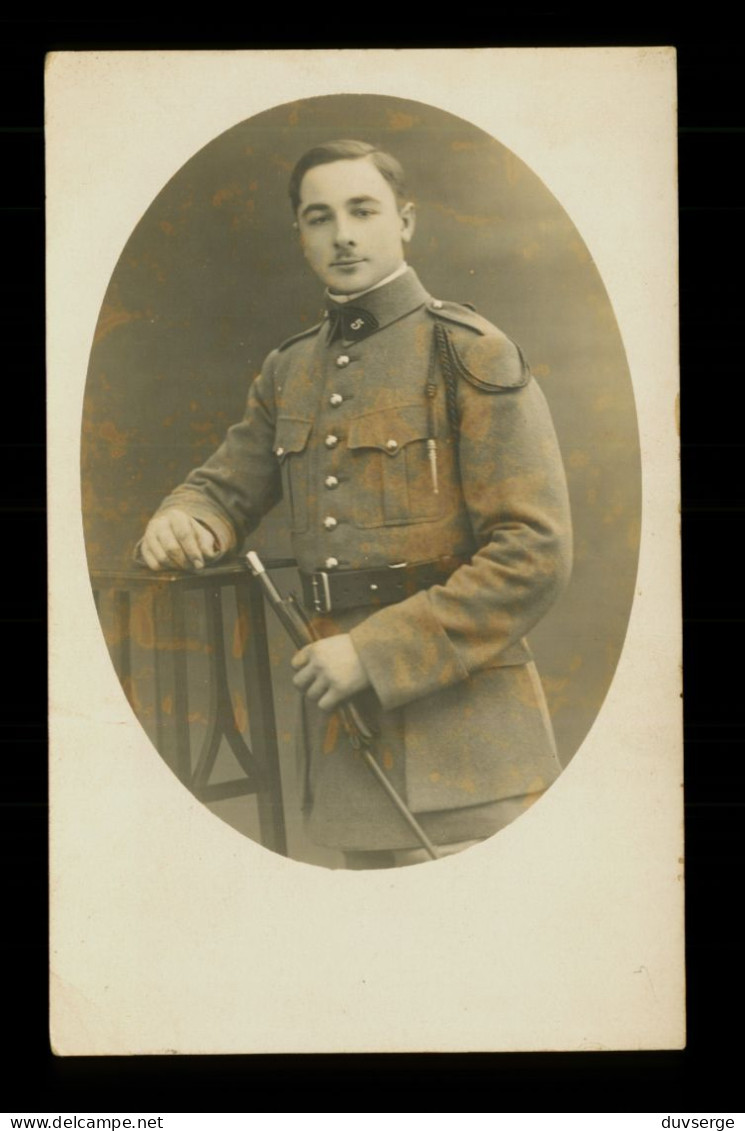 Carte Photo Militaire Soldat Du 5eme Regiment ( Format 9cm X 14cm ) - Reggimenti