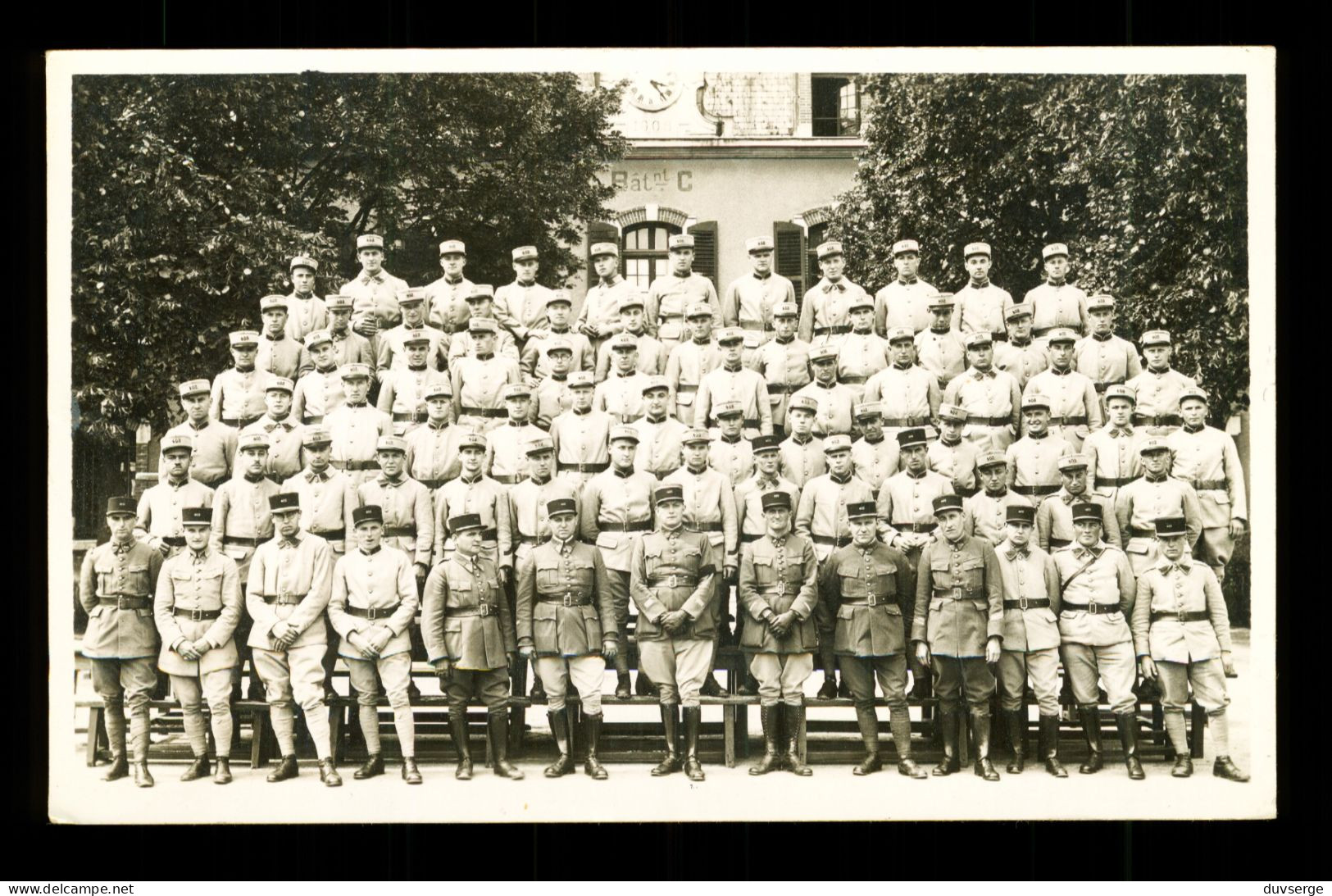 Carte Photo Militaire Soldats Du 403eme Regiment ( Format 9cm X 14cm ) - Régiments