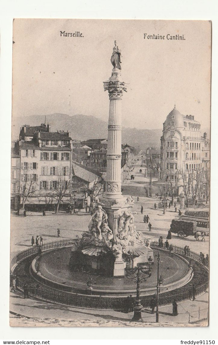 13 . Marseille . Fontaine Cantini - Monuments