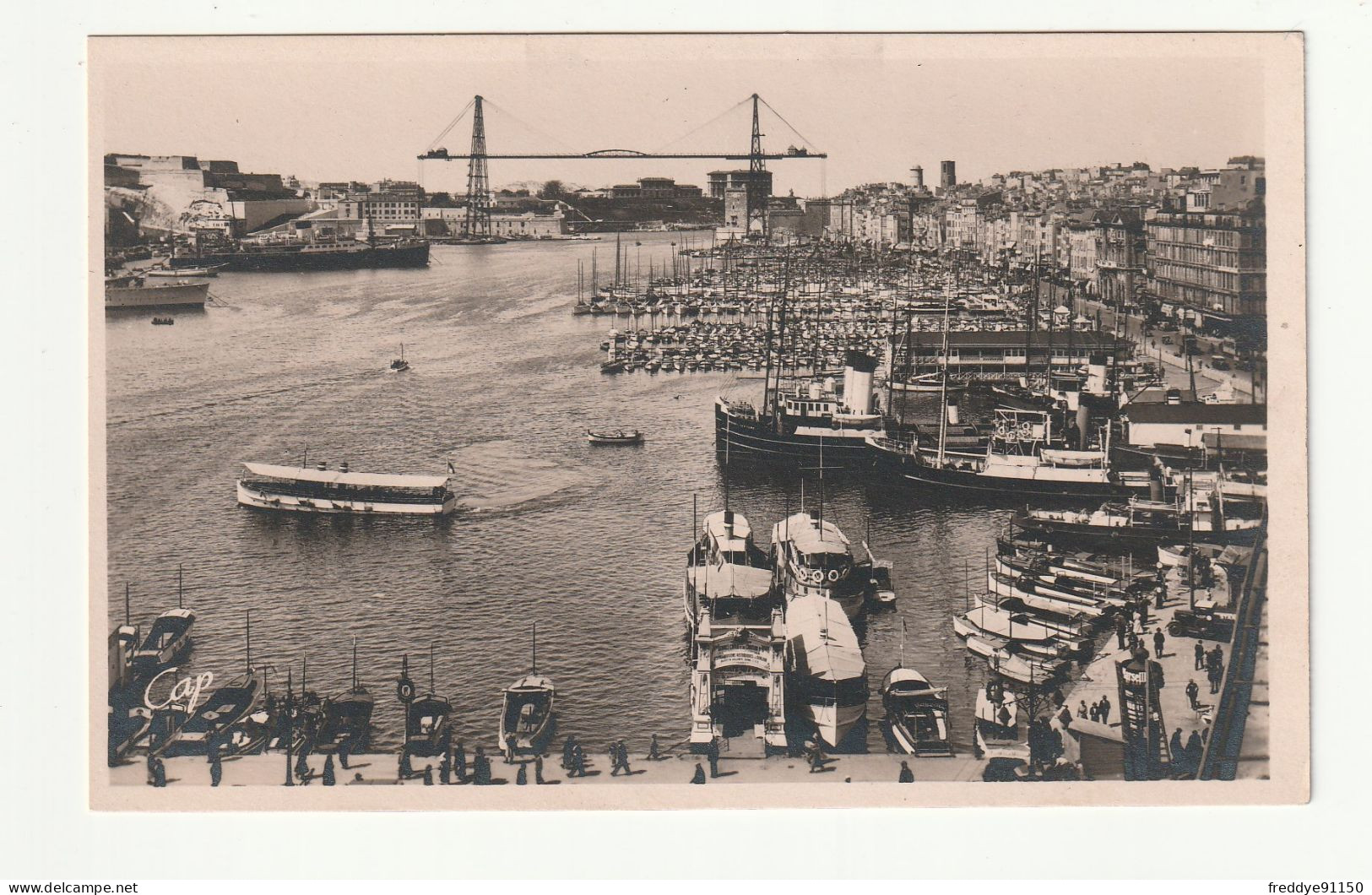 13 . MARSEILLE .  VUE GENERALE DU VIEUX PORT - Alter Hafen (Vieux Port), Saint-Victor, Le Panier