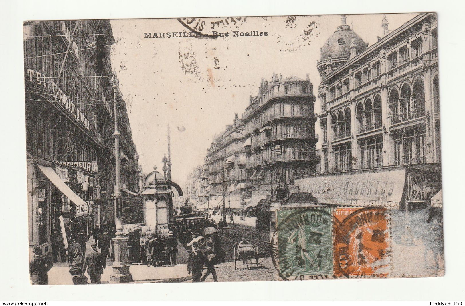 13 . Marseille . Rue Noailles . 1922 - Canebière, Stadscentrum