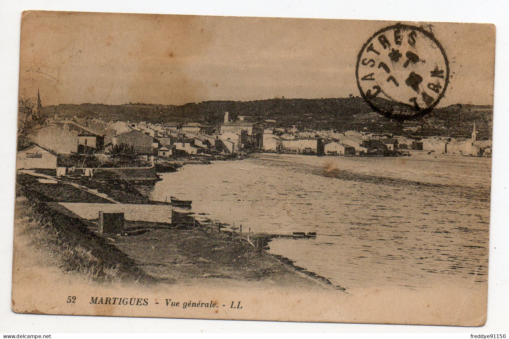 13 . MARTIGUES . VUE GENERALE . 1923 - Martigues