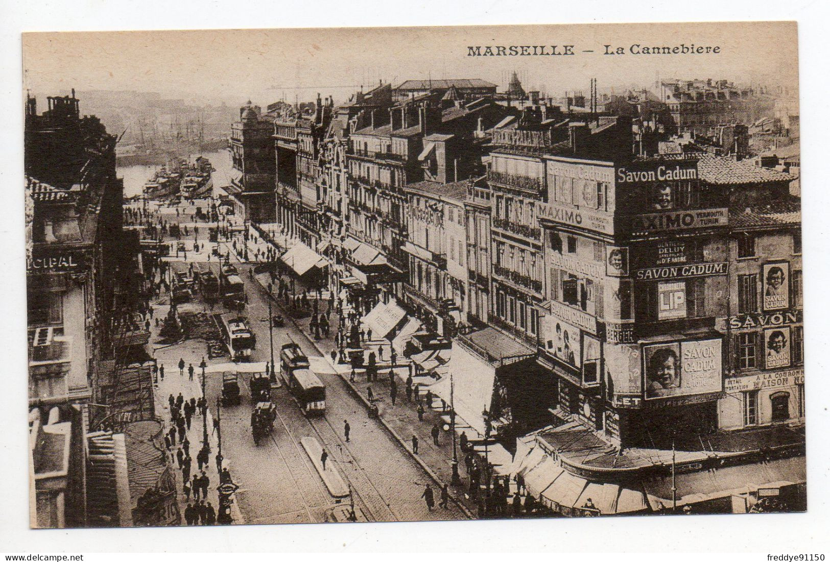 13 . MARSEILLE . LA CANNEBIERE - Canebière, Centre Ville