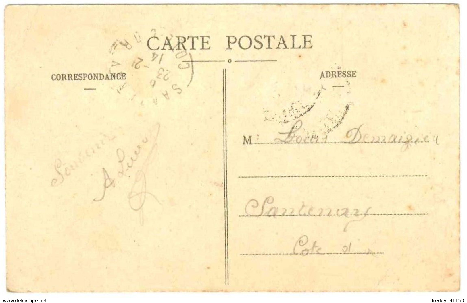 13 . MARSEILLE . LE  CHATEAU D'IF . 1914 - Festung (Château D'If), Frioul, Inseln...