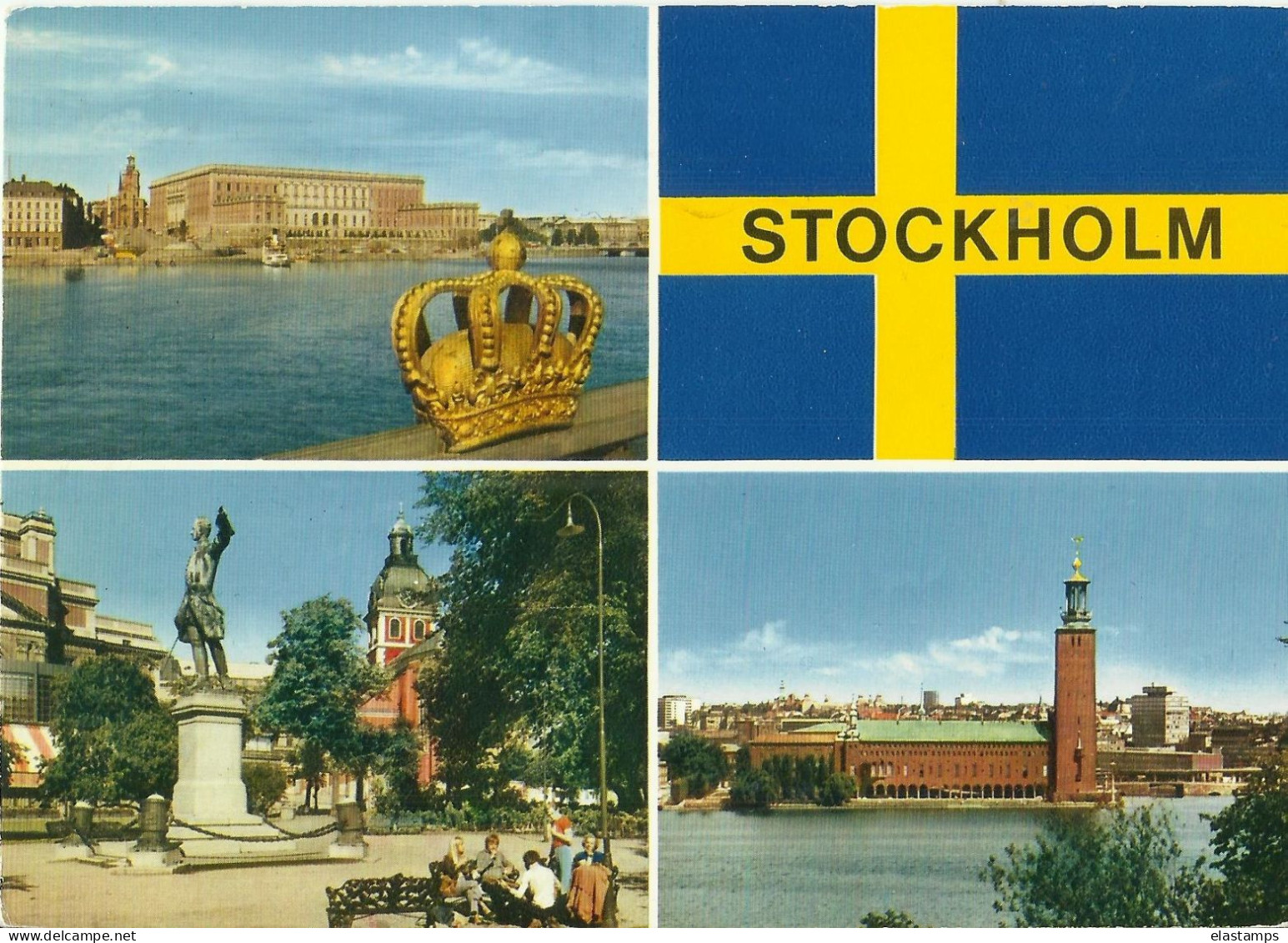 AK SCHWEDEN 1976 - Lettres & Documents