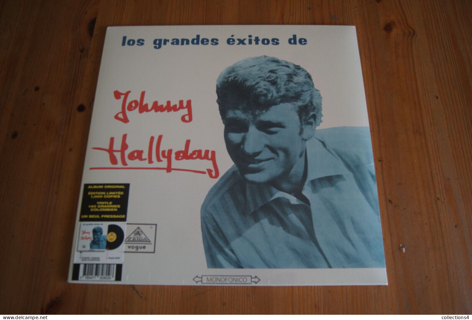 JOHNNY HALLYDAY LOS GRANDES EXITOS DE REEDITION LP COLOMBIEN SCELLE 1000 COPIES - Rock