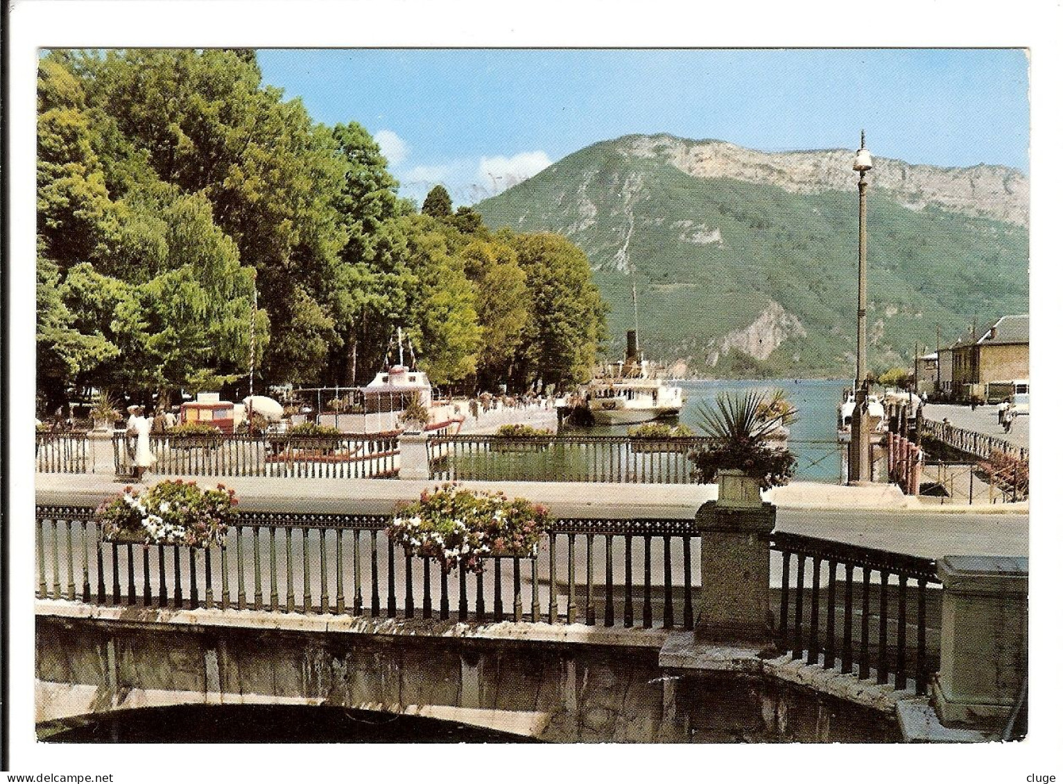 74  - ANNECY - Le Port Et Le Mont Veyrier - Année 1967 - Annecy