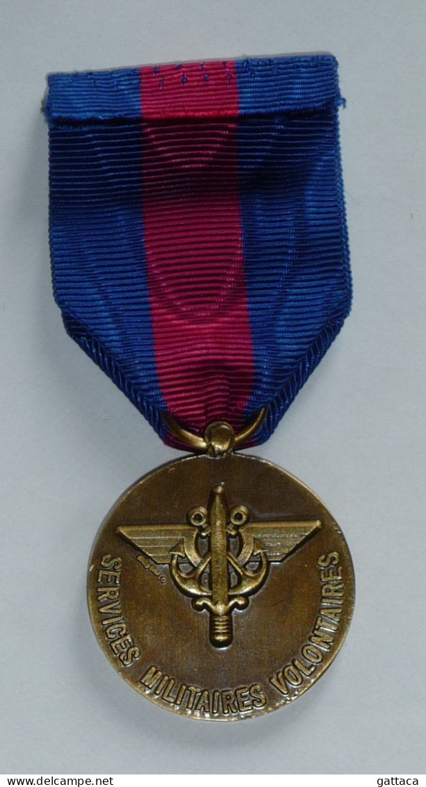 Médaille Services Militaires Volontaires - France