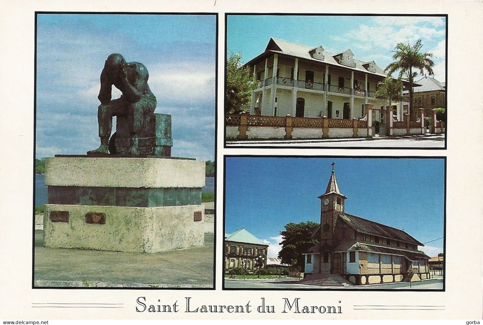 *CPM - 973 - GUYANE - SAINT LAURENT DU MARONI - Multivue - Saint Laurent Du Maroni