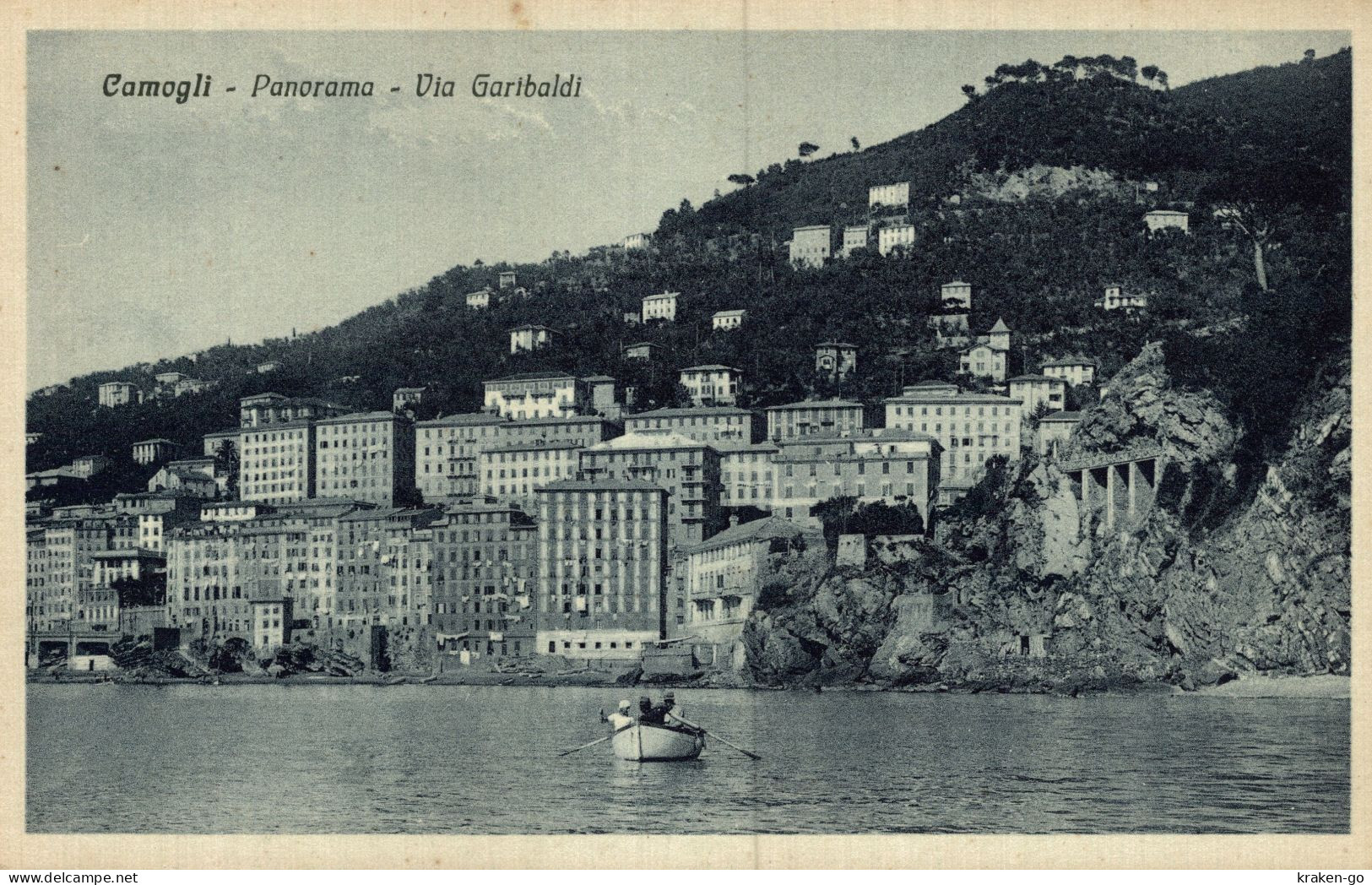 CAMOGLI, Genova - Panorama E Via Garibaldi - NV - #001 - Sonstige & Ohne Zuordnung