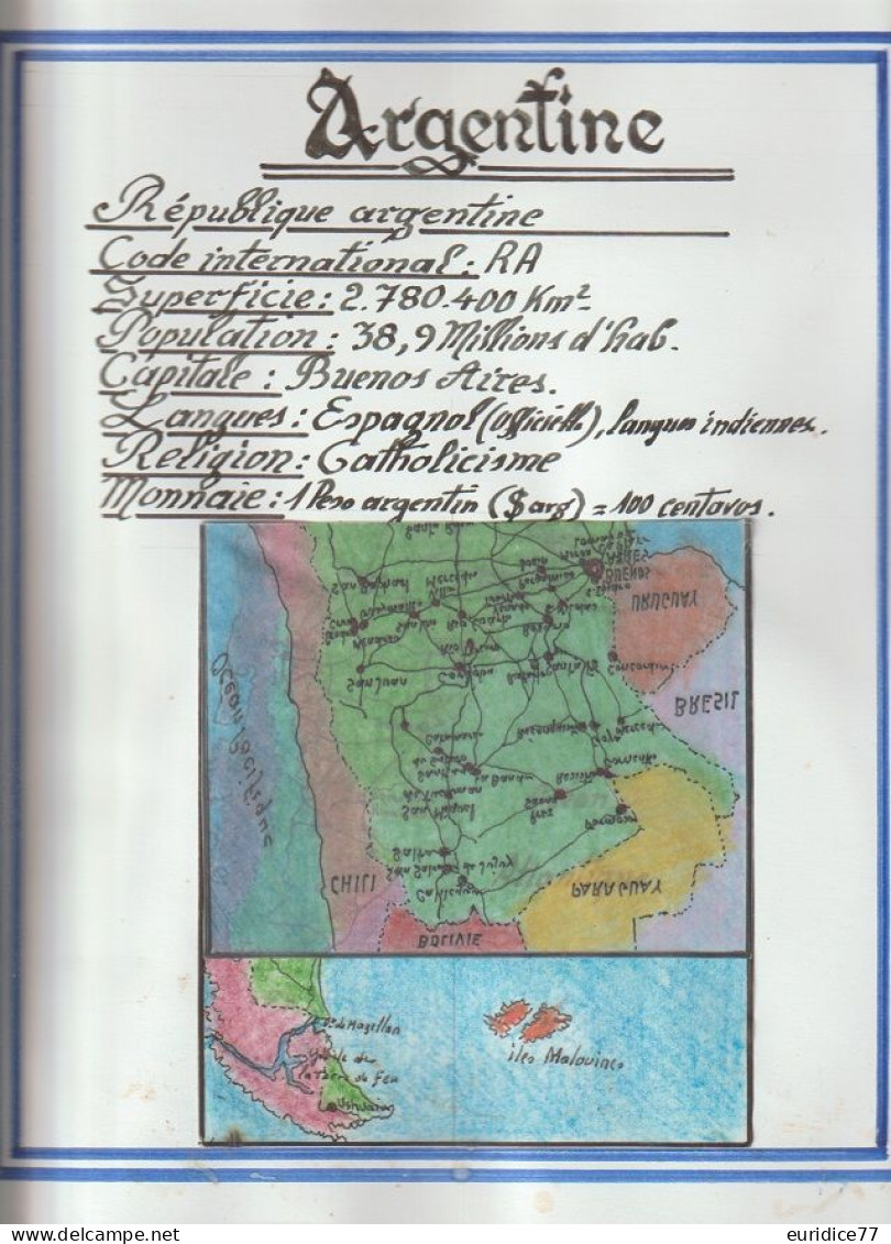 Coleccion De Sellos Argentina 1858-1989 - Muy Allto Valor En Catalogo - Verzamelingen & Reeksen