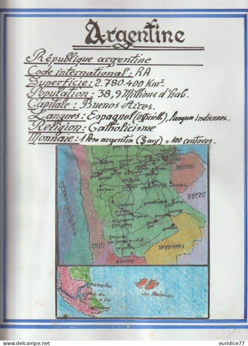 Coleccion De Sellos Argentina 1858-1989 - Muy Allto Valor En Catalogo - Collezioni & Lotti