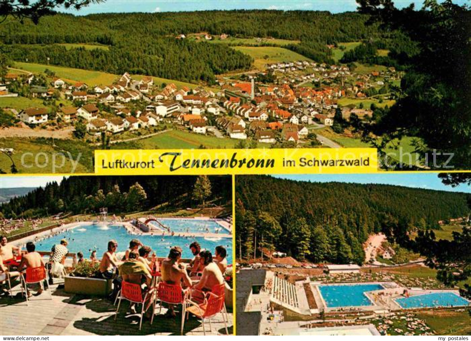 72777422 Tennenbronn Schwimmbad Panorama Schramberg - Schramberg